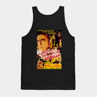 Vintage Comedy Movie Poster - Bela Lugosi Meets a Brooklyn Gorilla Tank Top